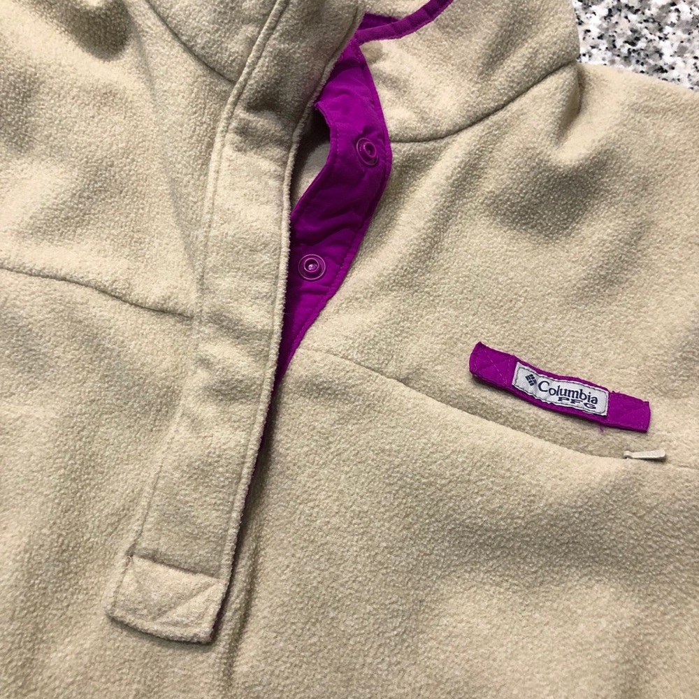 Columbia fleece pullover